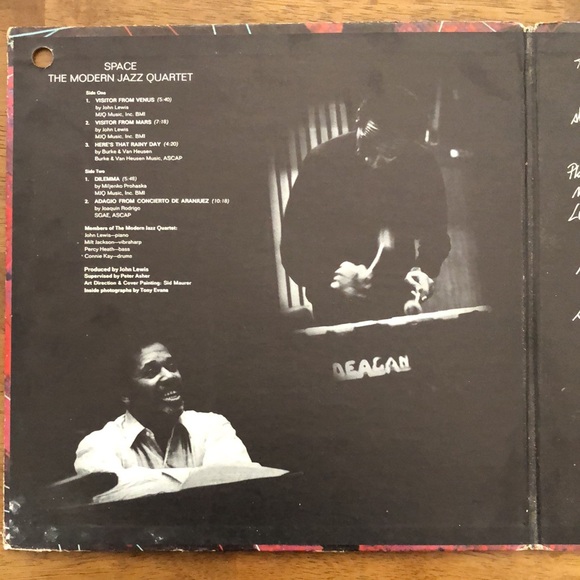 Modern Jazz Quartet Vinyl Album Space - Picture 4 of 8